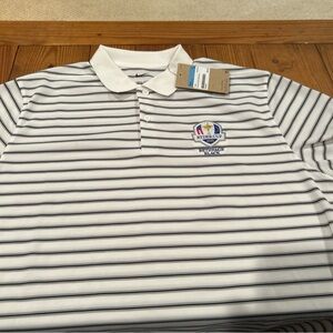 Nike Dri-Fit 2025 Ryder Cup Striped Polo Shirt